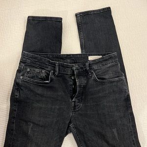 MENS AllSaints Rex Slim Jeans